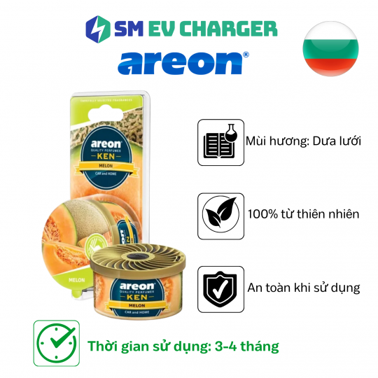 SÁP THƠM CAO CẤP - Areon Ken Dưa Lưới