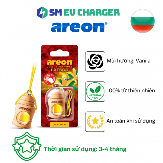 TINH DẦU TREO XE Ô TÔ - Areon Fresco Vanila