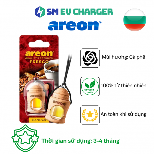 TINH DẦU TREO XE Ô TÔ - Areon Fresco Cà Phê