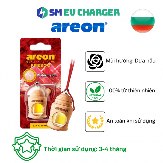 TINH DẦU TREO XE Ô TÔ - Areon Fresco Dưa Hấu