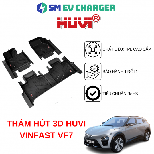 THẢM HÚT 3D HUVI - VINFAST VF7