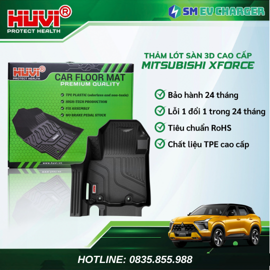 Thảm HUVI Mitsubishi  Xforce 2024 