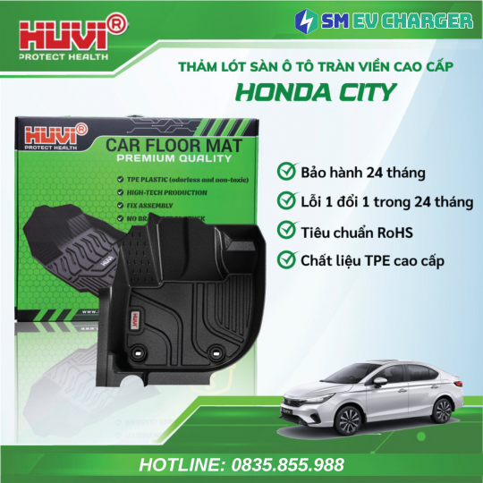 THẢM HUVI HONDA  CITY 2021-2024 