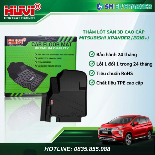 Thảm HUVI Mitsubishi  Xpander 2018-2023 