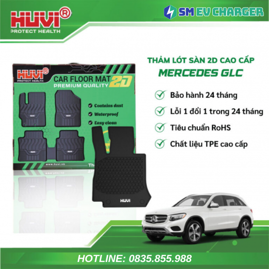  THẢM HUVI MERCEDES GLC 2016-2022 