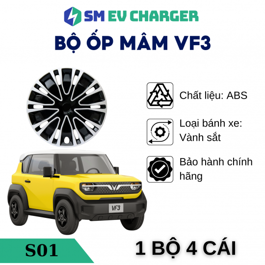 BỘ ỐP MÂM VF3 - S01