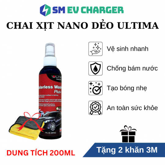 CHAI XỊT NANO DẺO ULTIMA 200ML