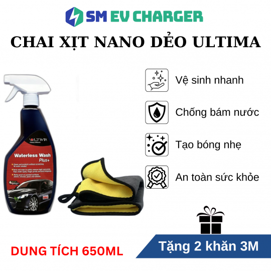 CHAI XỊT NANO DẺO ULTIMA 650ML