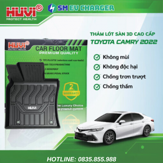 THẢM HUVI TOYOTA CAMRY 2019-2023