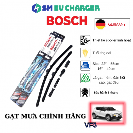 GẠT MƯA BOSCH - VINFAST VF5