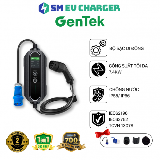 GENTEK GEN 2 DI ĐỘNG 7,4KW