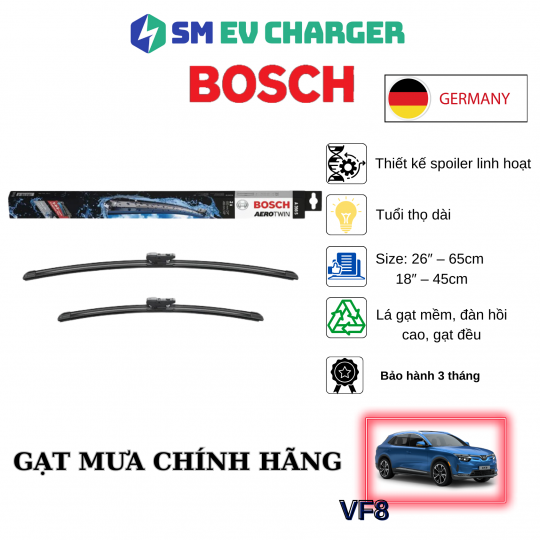 GẠT MƯA BOSCH - VINFAST VF8