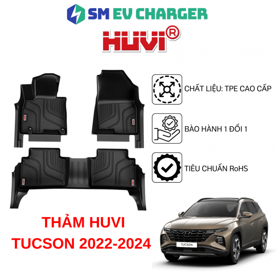 THẢM HUVI HYUNDAI TUCSON 2022-2024 